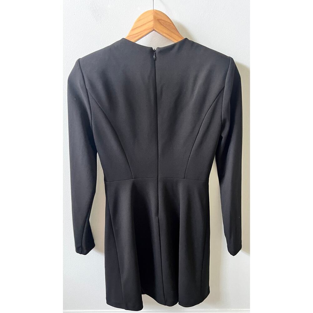 Eliza J Bow long sleeve cocktail dress size 2 - Picture 3 of 6